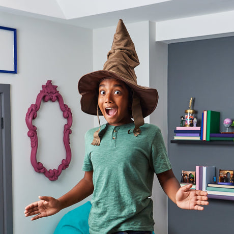 Chapeau Magique Interactif - Wizarding World - Choix de Maison - Gryffondor - Serpentard - Serdaigle - Poufsouffle