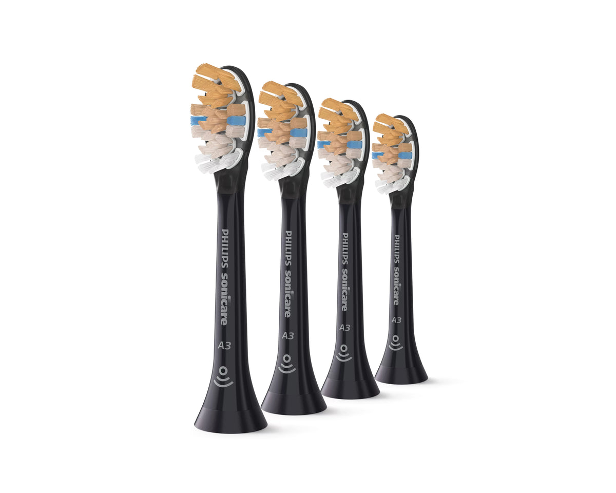 Lot de 4 tetes de brosse - PHILIPS - HX9094/88 - A3 black