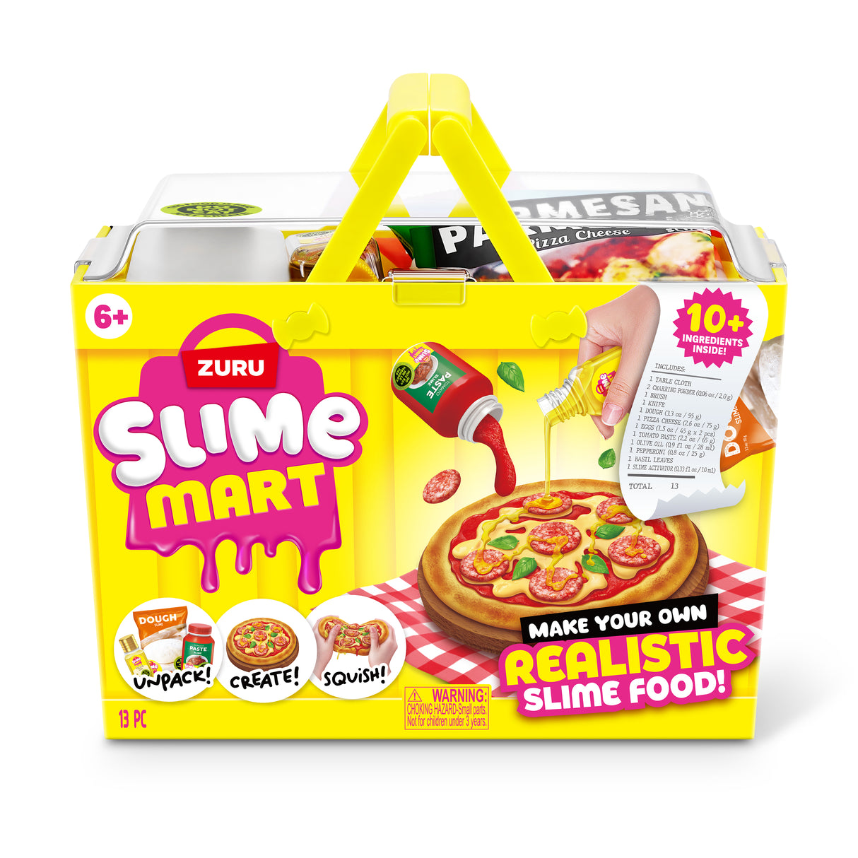 Activités créatives et manuelles - ZURU - Slime Mart Shopping Basket - Dčs 6 ans
