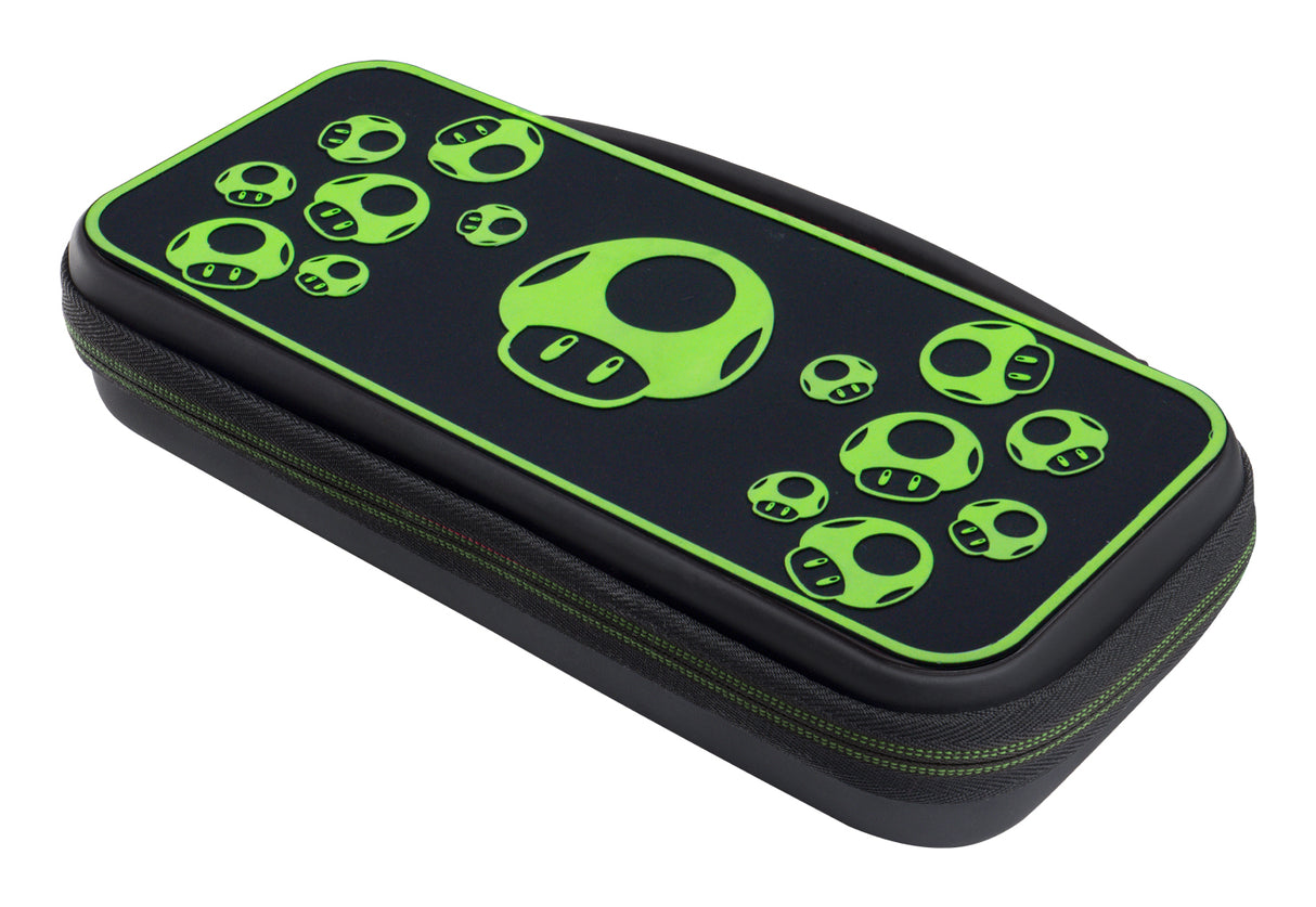 Sacoche de transport - PDP - 1 UP Glow In The Dark - Nintendo Switch - Noir