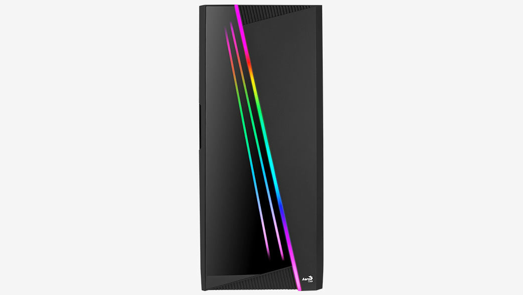 Boitier Moyen Tour ATX AeroCool Mirage V2 RGB avec panneau vitré (Noir)