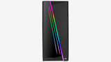Boitier Moyen Tour ATX AeroCool Mirage V2 RGB avec panneau vitré (Noir)