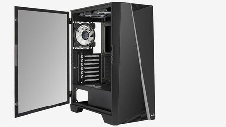 Boitier Moyen Tour ATX AeroCool Mirage V2 RGB avec panneau vitré (Noir)