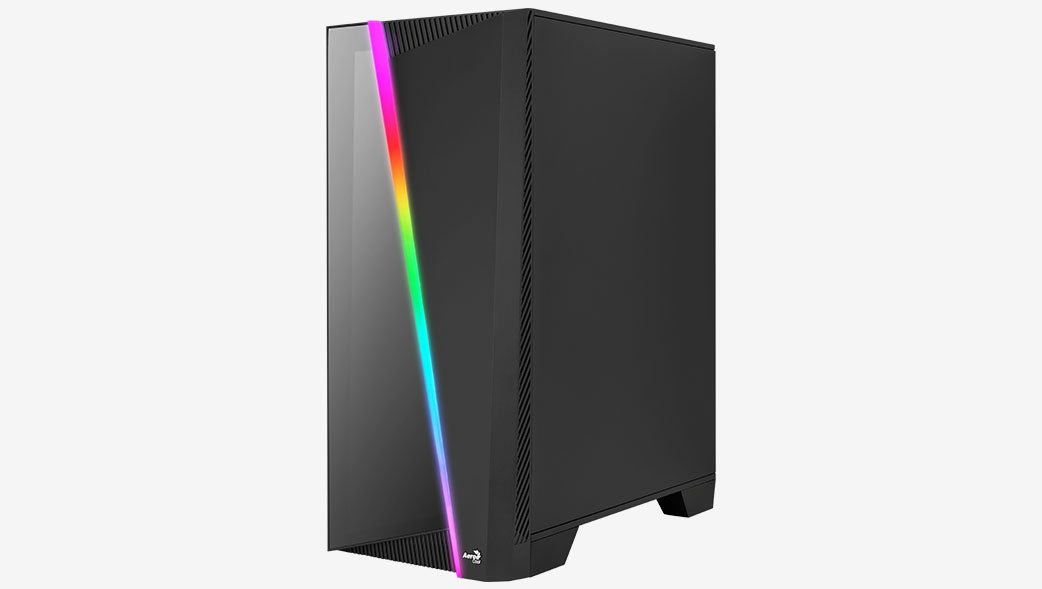 Boitier Moyen Tour ATX AeroCool Mirage V2 RGB avec panneau vitré (Noir)
