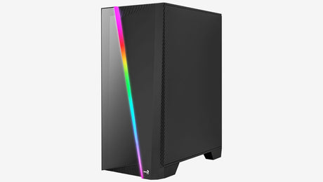 Boitier Moyen Tour ATX AeroCool Mirage V2 RGB avec panneau vitré (Noir)