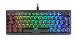 Clavier Gamer mécanique (Yellow Silent) Mars Gaming MKMiniPro RGB (Noir)