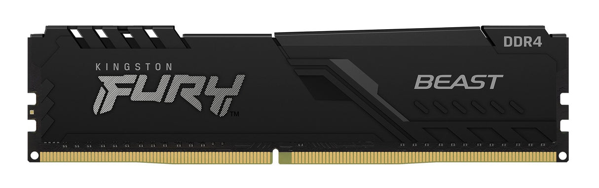 Barrette mémoire 8Go DIMM DDR4 Kingston Fury Beast  3200Mhz (Noir)