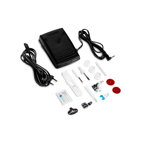 Machine a Coudre Numérique - MEDION - SD 36 - 38W - 270 Points - 700 tr/min - LED - Blanc