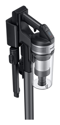 SAMSUNG Jet 75E Complete VS20B75CR5 - Aspirateur Balai sans Fil - Puissance 200 AW - Autonomie 60 min - Station murale - 3 brosses