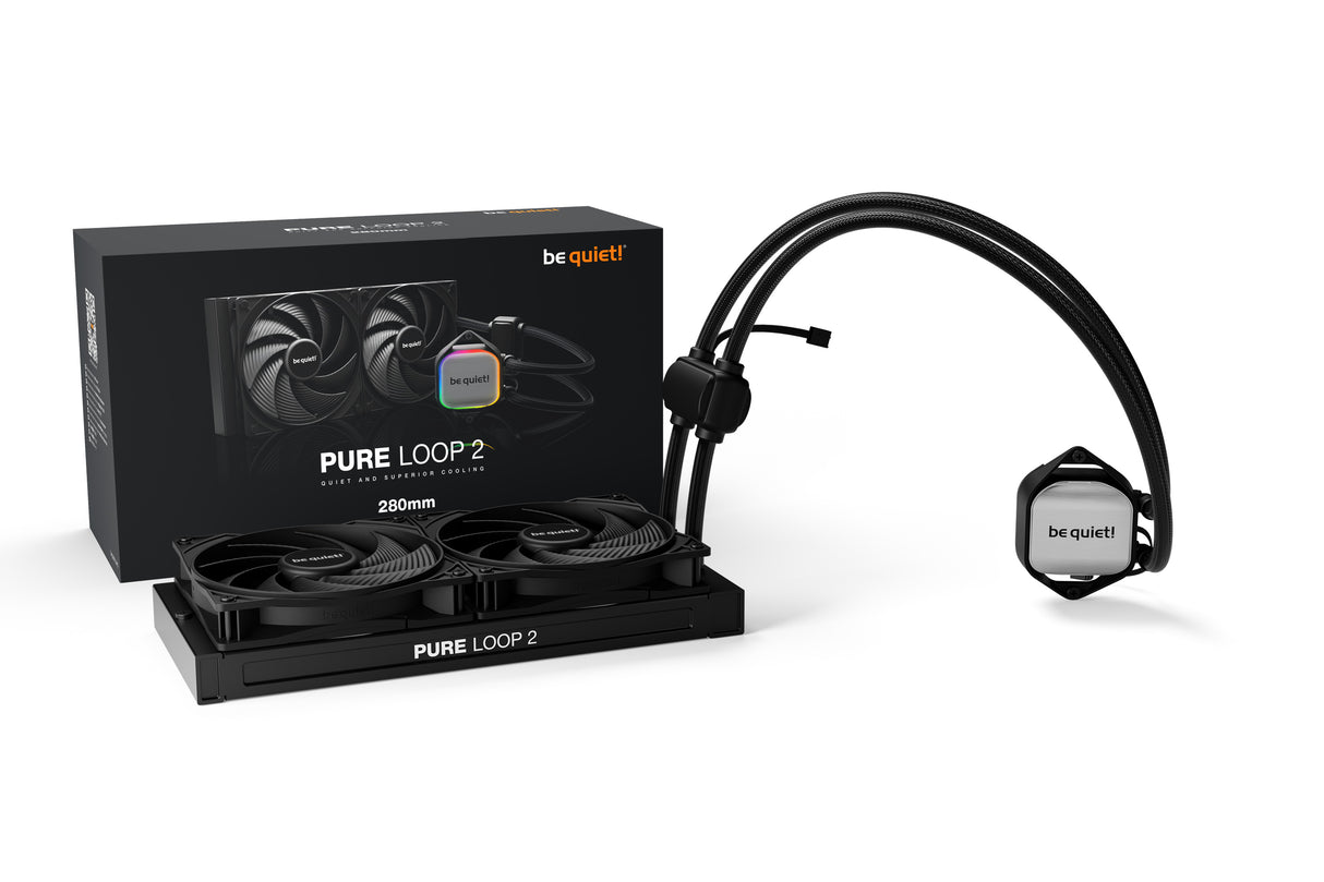 Kit Watercooling AIO be quiet! Pure Loop 2 RGB - 280mm (Noir)