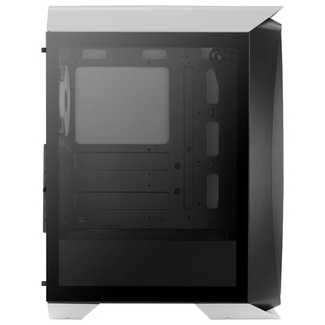 Boitier Moyen Tour ATX AeroCool Aero One Duo RGB avec panneau vitré (Blanc)