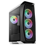 Boitier Moyen Tour ATX AeroCool Aero One Duo RGB avec panneau vitré (Blanc)