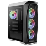 Boitier Moyen Tour ATX AeroCool Aero One Duo RGB avec panneau vitré (Blanc)