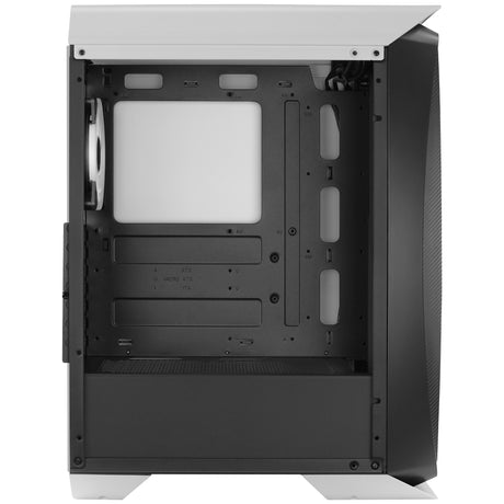 Boitier Moyen Tour ATX AeroCool Aero One Duo RGB avec panneau vitré (Blanc)