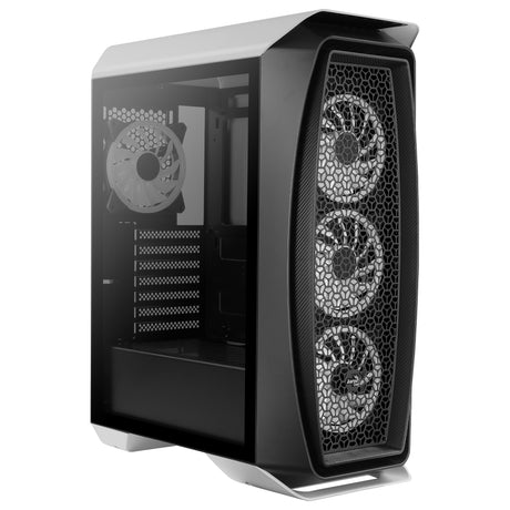 Boitier Moyen Tour ATX AeroCool Aero One Duo RGB avec panneau vitré (Blanc)