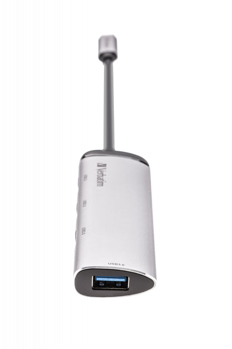 Hub USB Type C Verbatim - 4 ports USB 3.2 (Argent)