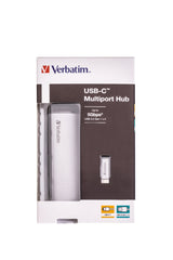 Hub USB Type C Verbatim - 4 ports USB 3.2 (Argent)