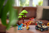 Set de Construction - ZURU - Dino Adventure Dino Hunt (592 pieces) - Aventure préhistorique avec dinosaures et véhicules