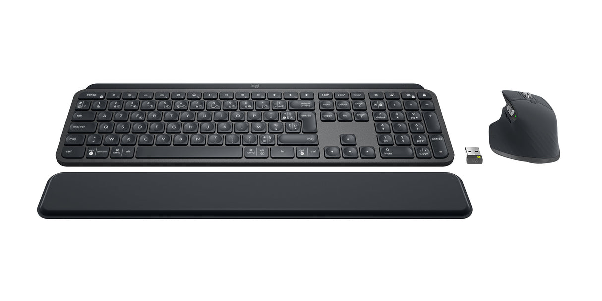 Clavier sans fil Bluetooth Logitech MX Master Keys Business (Noir)