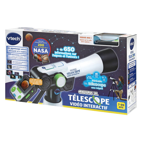 VTECH Genius XL - Télescope vidéo interactif