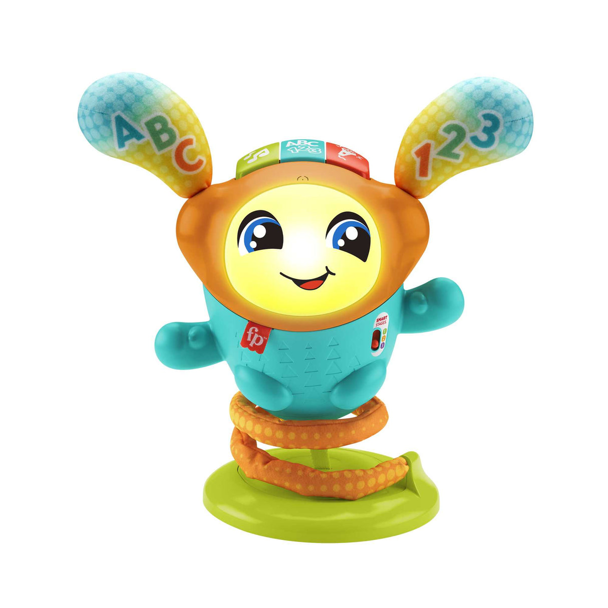 Fisher-Price-Mon Petit DJ, jouet d'éveil musical, version française HJP88