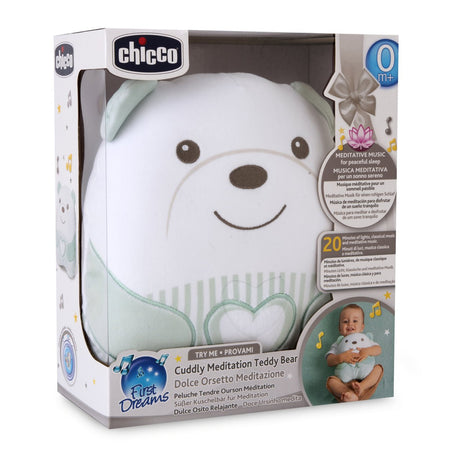 Peluche tendre Ourson - CHICCO - Vert - Des la naissance