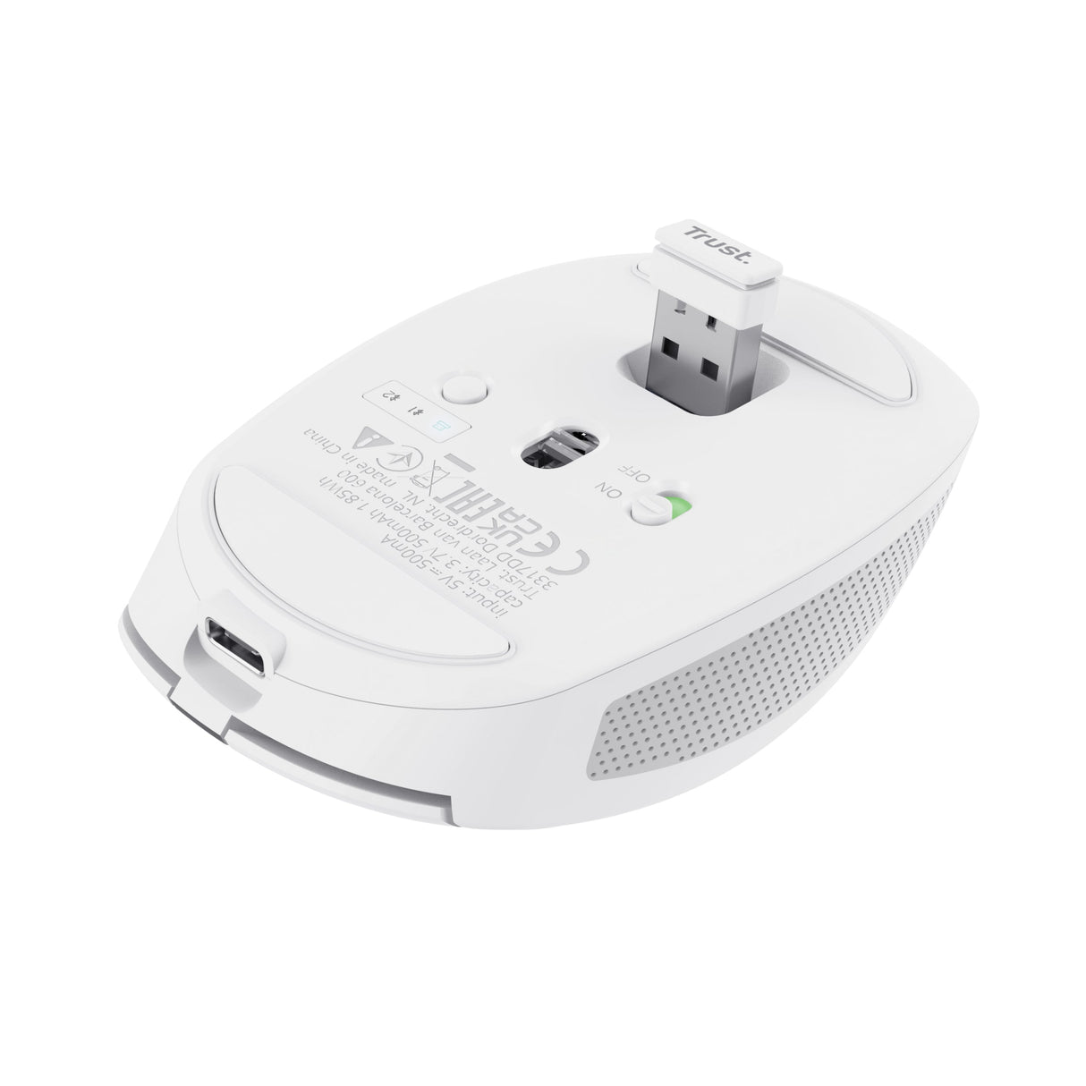 Souris sans fil Bluetooth Trust Ozaa (Blanc)