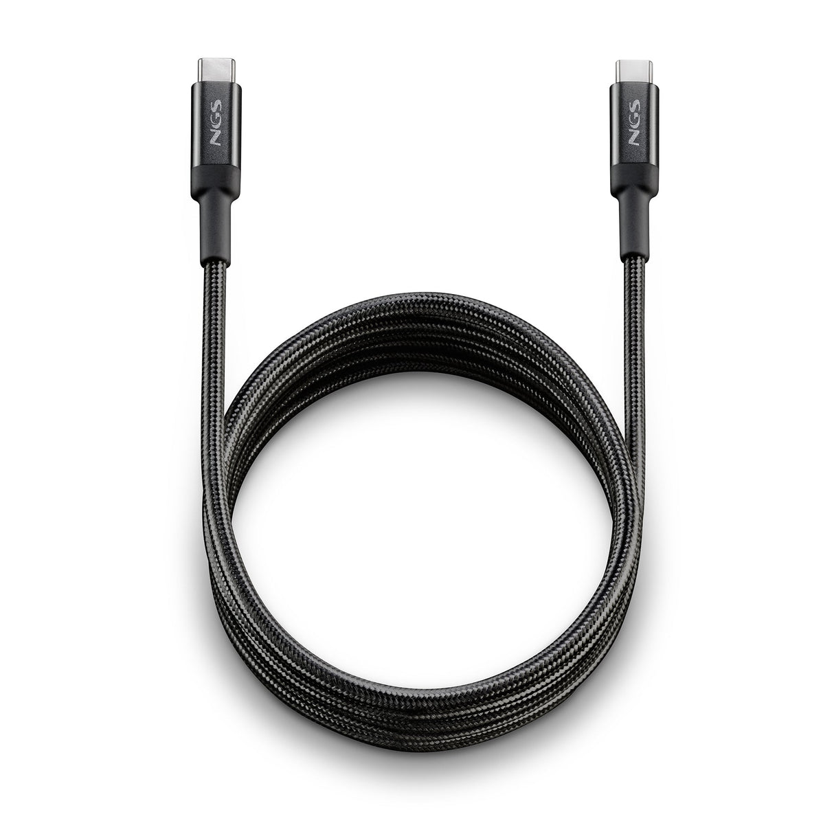 Cable NGS Knot USB-C M/M 2m 65W (Noir)