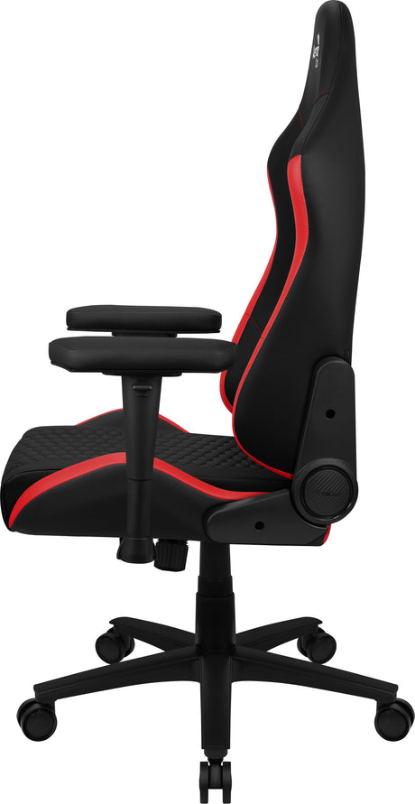 Fauteuil Gamer Aerocool Crown Leatherette (Noir/Rouge)