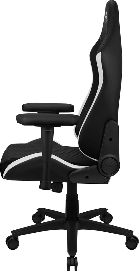 Fauteuil Gamer Aerocool Crown Leatherette (Noir/Blanc)