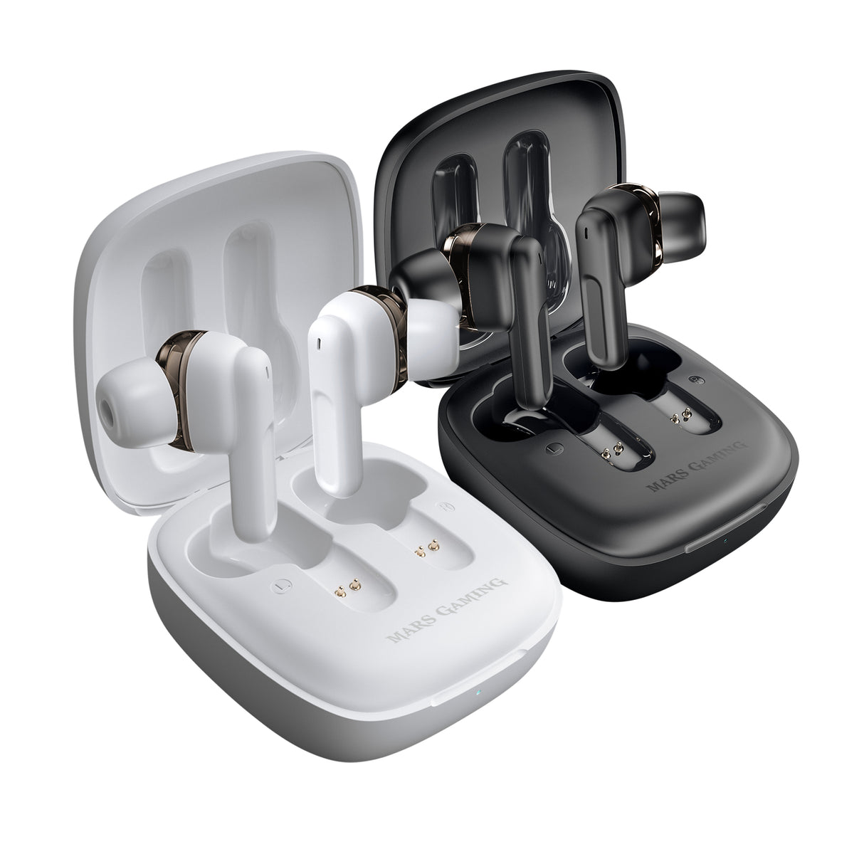 Ecouteurs sans fil Bluetooth Mars Gaming MHIB (Blanc)