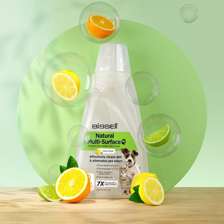 Nettoyant pour sols avec formule Naturelle - BISSELL - B3122 Crosswave - 1L, Spécial Animaux, Nettoyage Multi-Surfaces