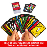 Mattel Games - UNO No Mercy - Jeu de cartes pour toute la famille