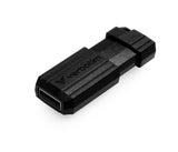 Clé USB 2.0 Verbatim PinStripe - 16Go (Noir)