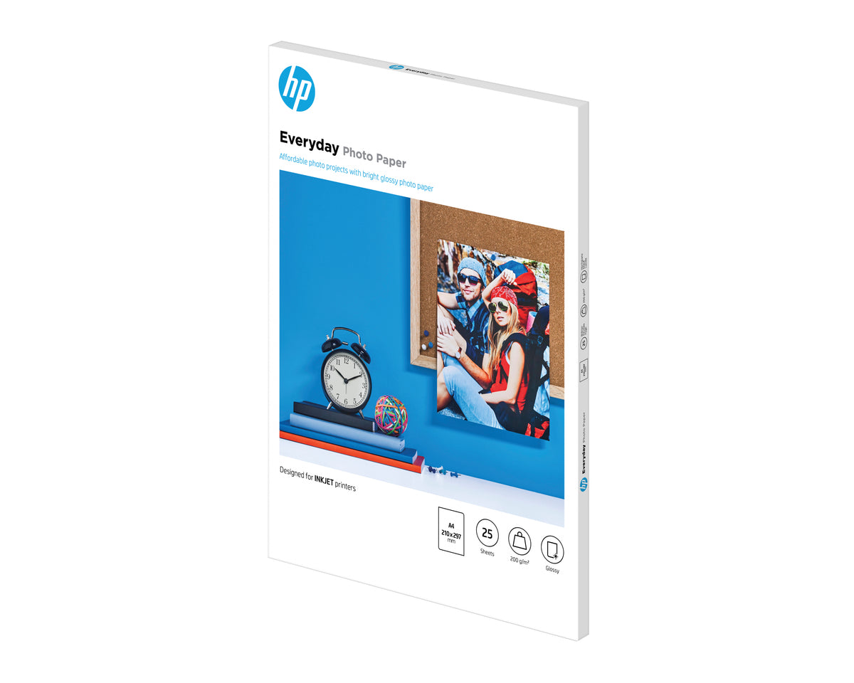 Papier photo HP Q5451A - 25 feuilles A4