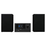 Mini Chaîne HiFi - MEDION - Radio Internet DAB/FM - Lecteur CD - 2x150W - Noir