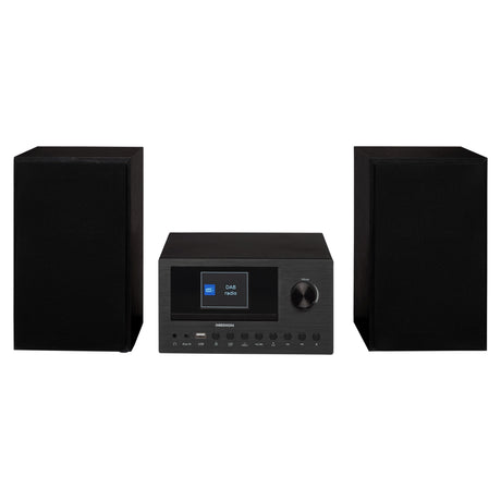 Mini Chaîne HiFi - MEDION - Radio Internet DAB/FM - Lecteur CD - 2x150W - Noir