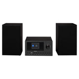 Mini Chaîne HiFi - MEDION - Radio Internet DAB/FM - Lecteur CD - 2x150W - Noir