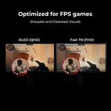 Ecran 25" BenQ Zowie XL2566X+ Full HD 400Hz (Noir)