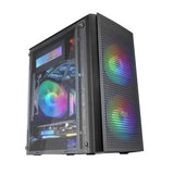 Boitier Mini Tour Micro ATX Mars Gaming MC300 RGB avec panneau vitré (Noir)