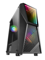 Boitier Moyen Tour ATX Mars Gaming MC777 RGB avec panneau vitré (Noir)