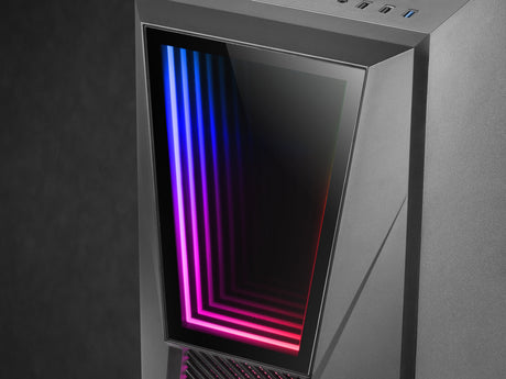 Boitier Moyen Tour ATX Mars Gaming MC777 RGB avec panneau vitré (Noir)
