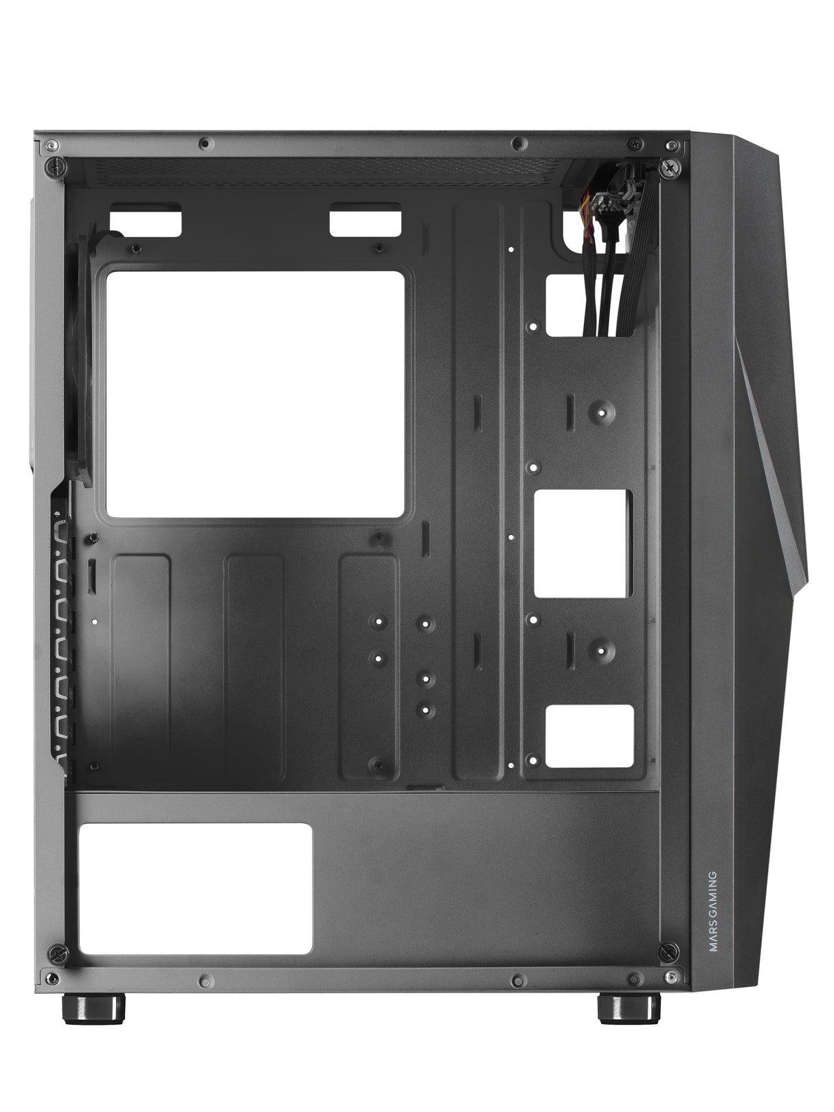 Boitier Moyen Tour ATX Mars Gaming MC777 RGB avec panneau vitré (Noir)