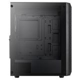 Boitier Moyen Tour ATX AeroCool Beam v2 RGB avec panneaux vitrés (Noir)