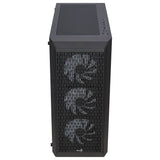Boitier Moyen Tour ATX AeroCool Beam v2 RGB avec panneaux vitrés (Noir)
