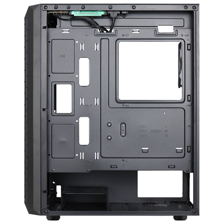 Boitier Moyen Tour ATX AeroCool Beam v2 RGB avec panneaux vitrés (Noir)