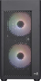 Boîtier PC - AEROCOOL - Hexform G v2 (Noir) - Mini tour - Format Micro-ATX - Sans alimentation