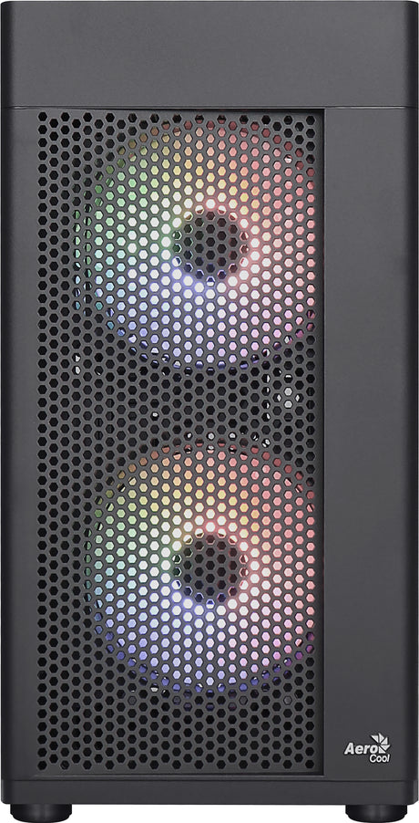 Boîtier PC - AEROCOOL - Hexform G v2 (Noir) - Mini tour - Format Micro-ATX - Sans alimentation