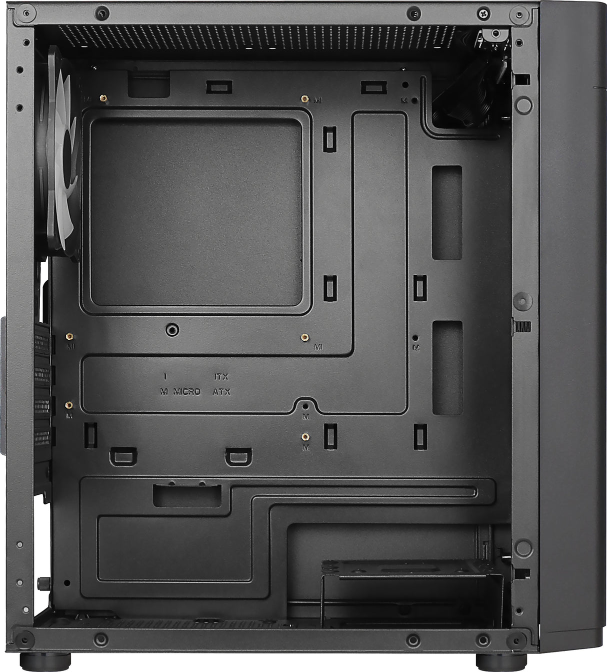 Boîtier PC - AEROCOOL - Hexform G v2 (Noir) - Mini tour - Format Micro-ATX - Sans alimentation
