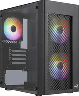 Boîtier PC - AEROCOOL - Hexform G v2 (Noir) - Mini tour - Format Micro-ATX - Sans alimentation